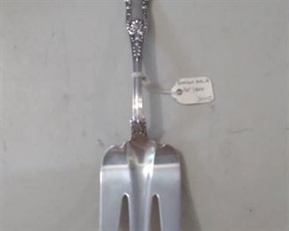 Gorham Sterling Large Meat Fork