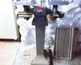 Rockwell Pedestal Dual 7" Grinder 438-02-314-0186