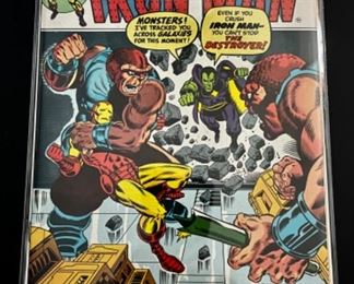 Iron Man #55 Comic: First Appearance of Thanos