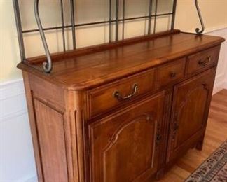 ethan allen frency country buffet - 57" wide by 18.5" deep - selling as set with dining room table and 6 chairs $1750 OBO