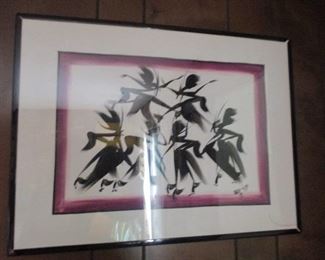 Signed Vintage Wall Decor