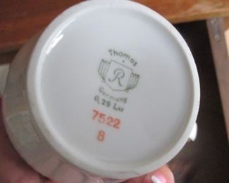 Thomas R Germany Rosenthal China Service