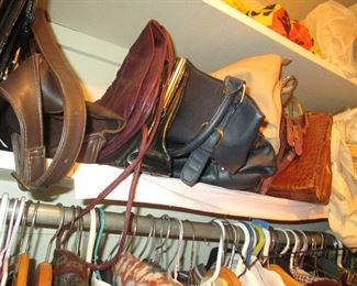 Tons of His & Hers Clothing & Handbags