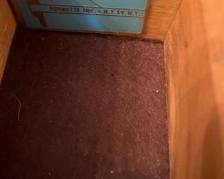 Furnette Mid-Century China Display Cabinet