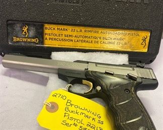 Browning Buck Mark SS 22LR Pistol