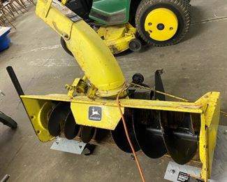 John Deere Snow Thrower