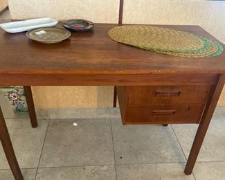 Vintage teak desk