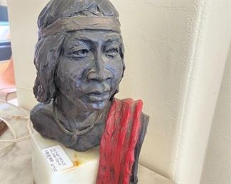  WWll pilot turned  to sculpture  
