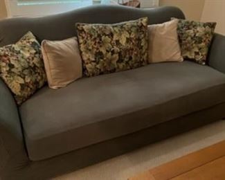 Sofa and Slip Cover (Cat Scratches but it has a cover that's included) free