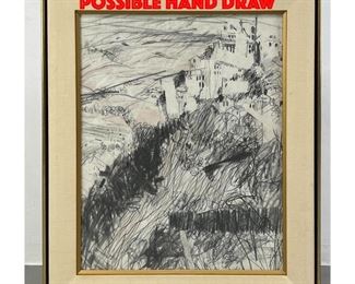 Lot 83 Ernst Ludwig Kirschner possible hand draw