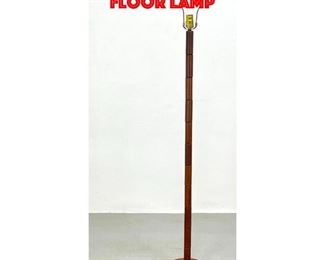 Lot 249 Danish Modern Teak Floor Lamp