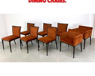 Lot 479 Set of 8 COSTANTINI PIETRO Dining Chairs.