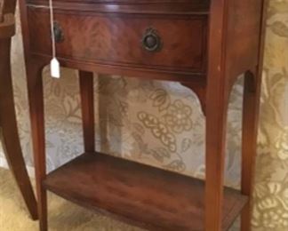 Satinwood Two Drawer Stand