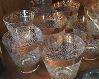 Barware including these Rocks Glasses / Double Old Fashion 