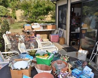 Back Patio Overview-Access from Sun Room