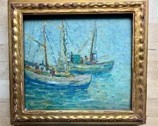 Small Oil on Board, signed Josephine Reichmann