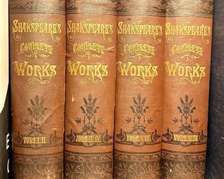 Antique Set of Shakespeare's Complete Works
