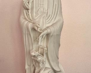 Large, Standing Porcelain Guan Yin