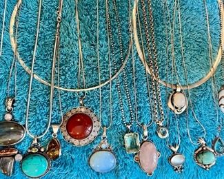 We have LOTS of really fabulous jewelry; gold, silver and super costume jewelry both contemporary, vintage and antique! Many more pictures to come!