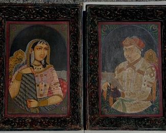 Anglo Indian Falconry Portraits