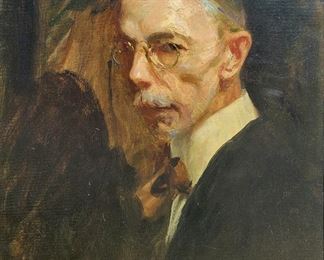 Irving Wiles Self Portrait
