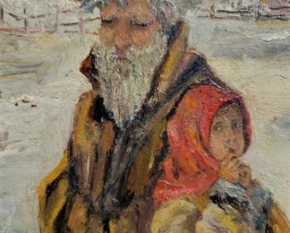 Mystery Monogram Russian Oil