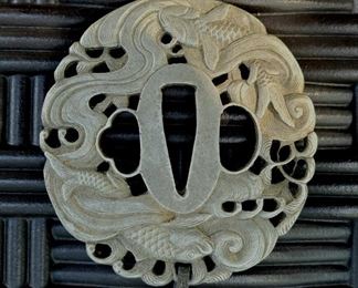 Koi Tsuba