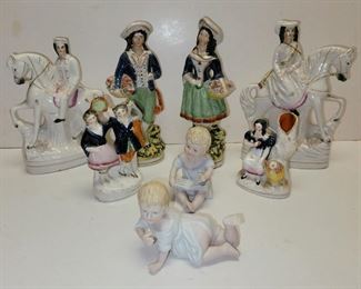 Staffordshire Collection as 1 Lot
