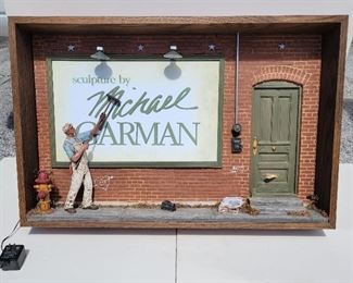 Michael Garman Gallery Advertising Diorama