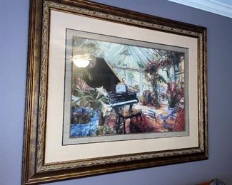 Romantic Impressionist Framed Print!