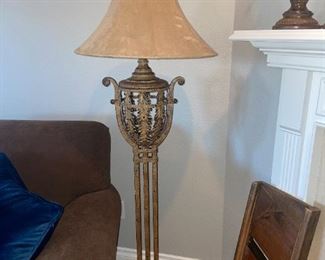 Uttermost Ornate Metal Floor Lamp!