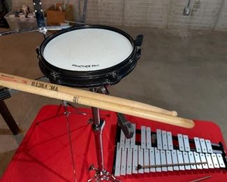 Glockenspiel Serial No. 002255 w/Practice Pad, Stand and Drumsticks!
