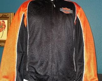 Harley Davidson Mesh Jacket w/Reinforced Shoulders & Elbows!