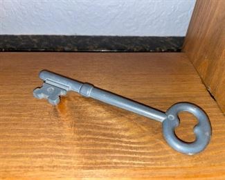 Antique Mortise Lock Skeleton Key!