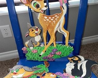 Vintage Disney Animals Wall Art!