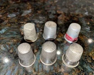 Vintage Metal Thimbles!