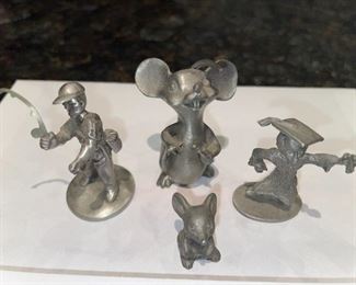 Miniature Spoontique, Hudson, Etc Pewter Figurines!