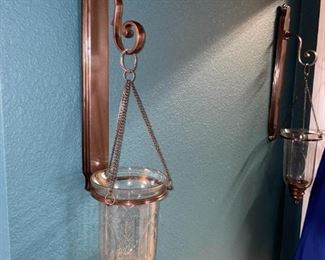 Hanging Globe Wall Sconces!