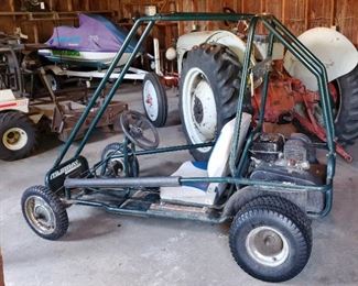 Murray Explorer Gas Powered Go Kart, Powers On