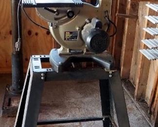 Ryobi 9" Electric Band Saw, Model #BS901, Includes 29" Metal Stand, Powers On