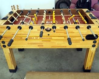 Premier Soccer Table Of Champions Foosball Table, 36" x 55" x 47", Ball Included