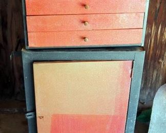 Rolling 2 Piece Tool Chest, 40" x 22" x 11"