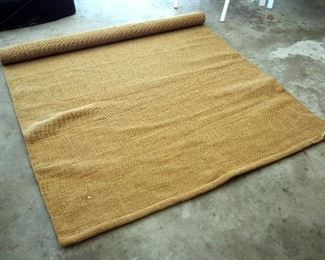 Natural Fiber Sisal Area Rug, 5' x 7'9"