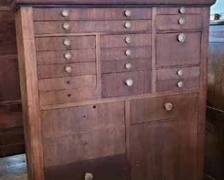 1910 dental cabinet by the American Cabinet Co
