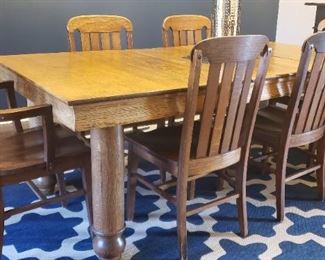 9 Heywood Wakefield dining chairs