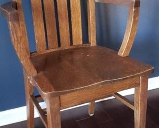 Heywood Wakefield arm chair (set of 9 includes this one arm chair)