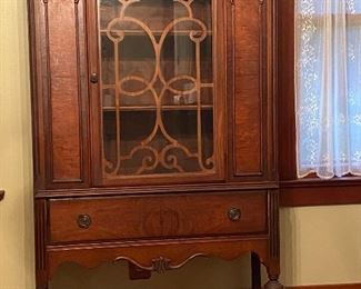 Walnut China Cabinet