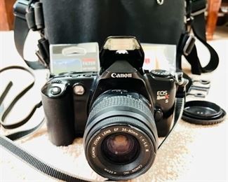 Canon EOS Rebel XS SLR 35-80mm Camera, Bag, Filter, and Cleaning Kit