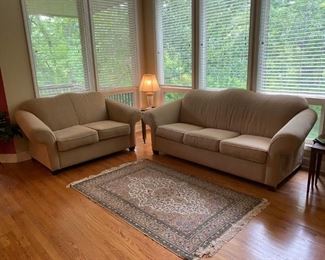 La-Z-Boy Love Seat and Sleeper Sofa (color is lighter then this photo)