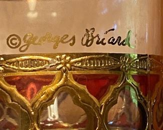 Georges Briard - Mid-Century Low Ball Glasses